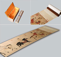 贡井馆藏书画复制博物馆书画复制服务