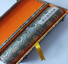 贡井书画装裱案例